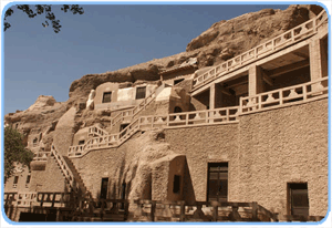  China, Gansu, Dunhuang, Mogao-Grotten, Felsmalerei, buddhistisch, 